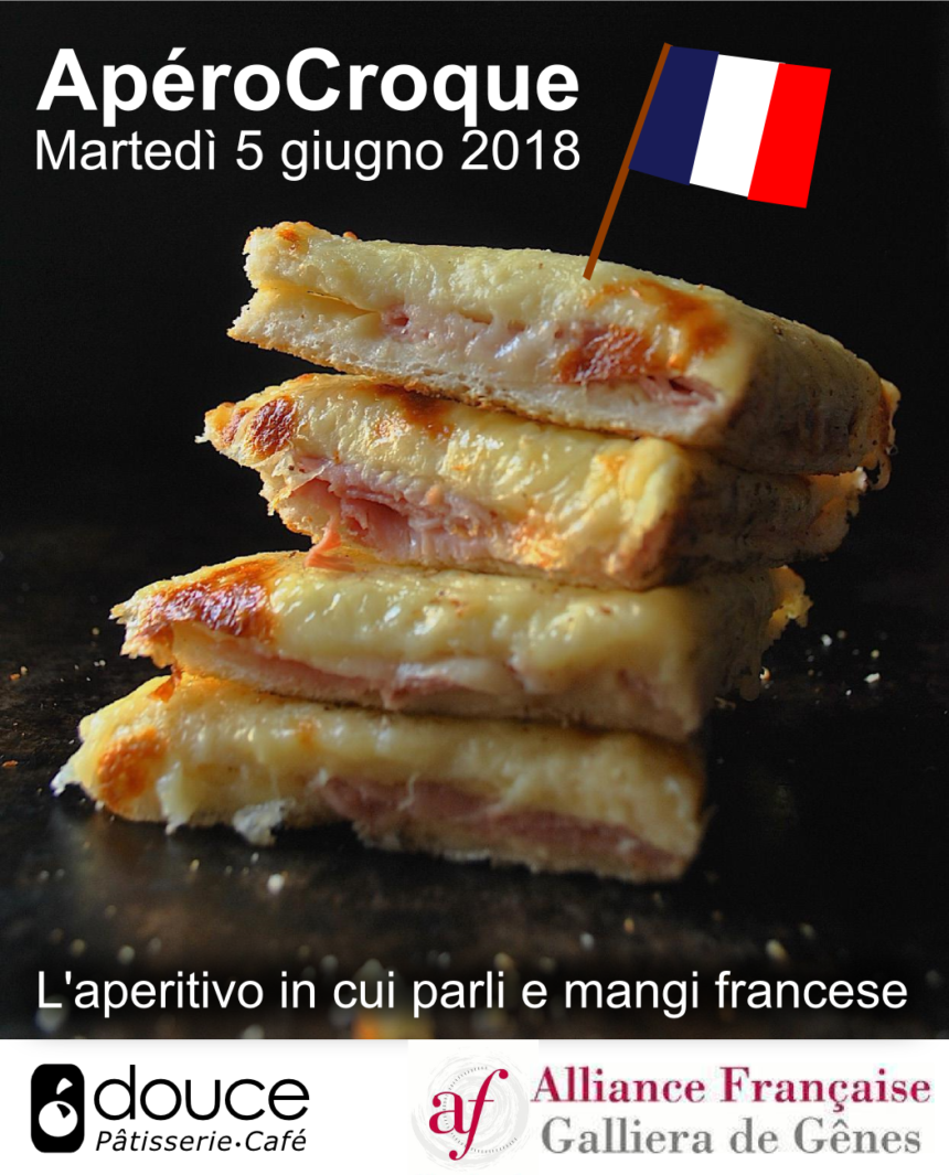 ApéroCroque: aperitivo francese del 5 giugno 2018 ApéroCroque: aperitivo francese del 5 giugno 2018