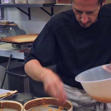Michel Paquier in laboratorio
