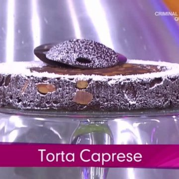 La torta caprese a Detto Fatto