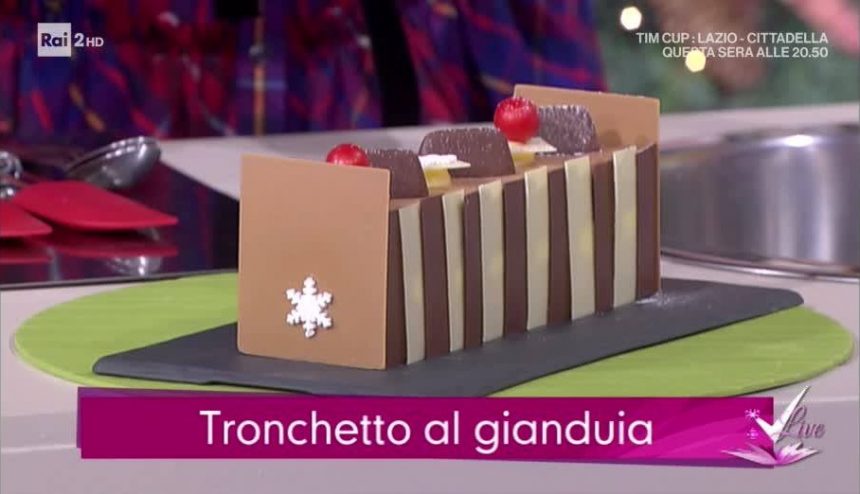 Tronchetto al Gianduia a Detto Fatto